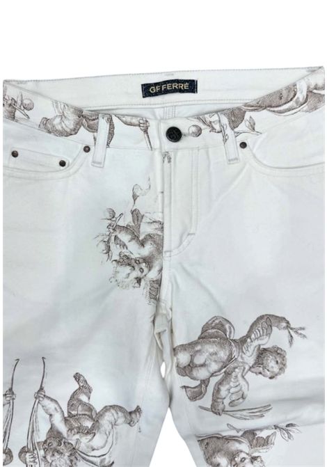 Pantalone Vintage Donna Gianfranco Ferré con Stampa Decorativa GF FERRE' | FF.IF6047.2974100190